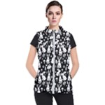 Easter bunny pattern Women s Puffer Vest