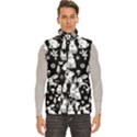 Men s High Neck Button Up Puffer Vest 