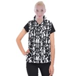 Easter bunny pattern Women s Button Up Vest