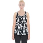 Easter bunny pattern Piece Up Tank Top
