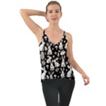 Easter bunny pattern Chiffon Cami