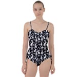 Easter bunny pattern Sweetheart Tankini Set
