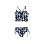 Easter bunny pattern Girls  Tankini Swimsuit
