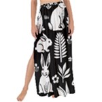 Easter bunny pattern Maxi Chiffon Tie-Up Sarong