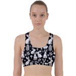 Easter bunny pattern Back Weave Sports Bra