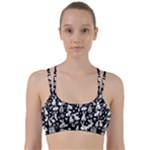 Easter bunny pattern Line Them Up Sports Bra