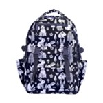 Easter bunny pattern Carry-on Double Buckle Travel Backpack