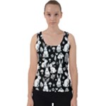 Easter bunny pattern Velvet Tank Top