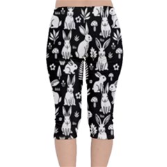 Velvet Capri Leggings  