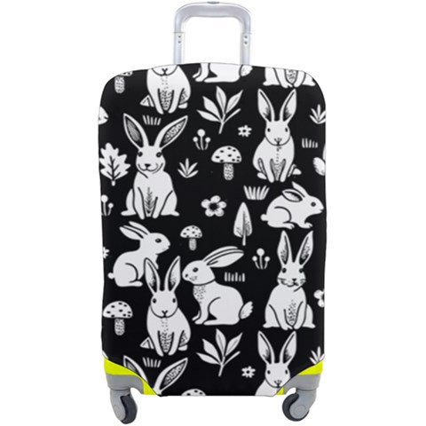 Easter bunny pattern Luggage Cover (Large) from ArtsNow.com