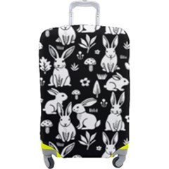 Easter bunny pattern Luggage Cover (Large) from ArtsNow.com