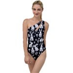 Easter bunny pattern To One Side Swimsuit