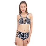 Easter bunny pattern Cage Up Bikini Set