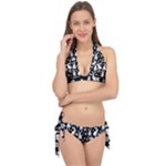 Easter bunny pattern Tie It Up Bikini Set