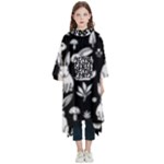 Easter bunny pattern Kids  Hooded Rain Ponchos