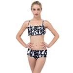 Easter bunny pattern Layered Top Bikini Set