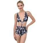 Easter bunny pattern Tied Up Two Piece Swimsuit