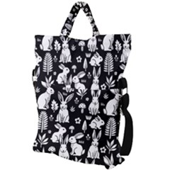 Fold Over Handle Tote Bag 