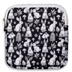 Easter bunny pattern Mini Square Pouch