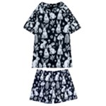 Easter bunny pattern Kids  Swim T-Shirt and Shorts Set