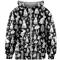 Kids  Zipper Hoodie Without Drawstring 