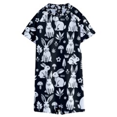 Kids  Boyleg Half Suit Swimwear 