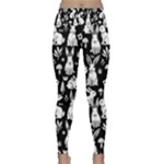 Easter bunny pattern Lightweight Velour Classic Yoga Leggings