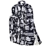 Easter bunny pattern Double Compartment Backpack