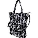 Easter bunny pattern Shoulder Tote Bag