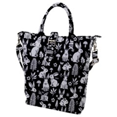 Buckle Top Tote Bag 
