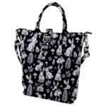 Easter bunny pattern Buckle Top Tote Bag