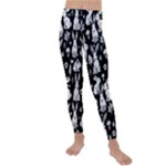 Easter bunny pattern Kids  Lightweight Velour Leggings