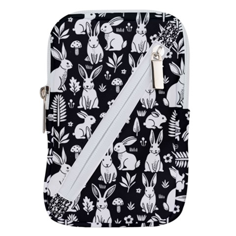 Easter bunny pattern Belt Pouch Bag (Large) from ArtsNow.com