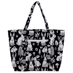 Zip Up Canvas Bag 
