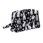 Easter bunny pattern Wristlet Pouch Bag (Medium)
