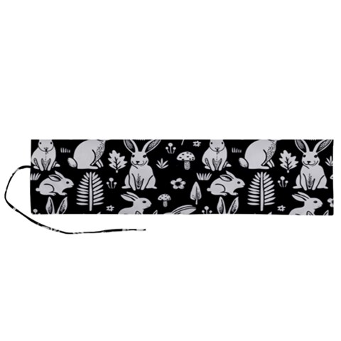 Easter bunny pattern Roll Up Canvas Pencil Holder (L) from ArtsNow.com