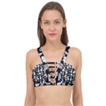 Easter bunny pattern Cage Up Bikini Top
