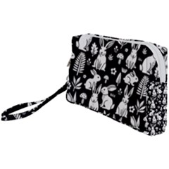 Easter bunny pattern Wristlet Pouch Bag (Small) from ArtsNow.com