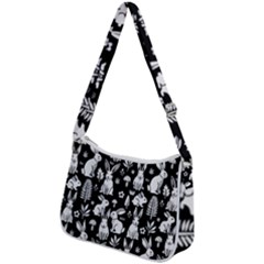 Zip Up Shoulder Bag 