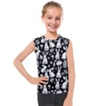 Easter bunny pattern Kids  Mesh Tank Top