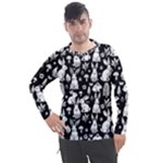 Easter bunny pattern Men s Pique Long Sleeve T-Shirt