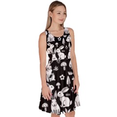 Knee Length Skater Dress With Pockets 
