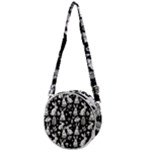 Easter bunny pattern Crossbody Circle Bag