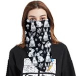 Easter bunny pattern Face Covering Bandana (Triangle)