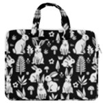Easter bunny pattern MacBook Pro 13  Double Pocket Laptop Bag