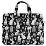 Easter bunny pattern MacBook Pro 15  Double Pocket Laptop Bag 