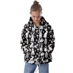 Easter bunny pattern Kids  Oversized Hoodie