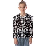 Easter bunny pattern Kids  Peter Pan Collar Blouse