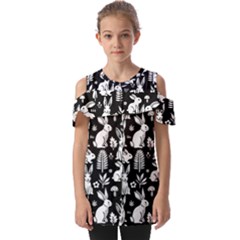 Fold Over Open Sleeve Top 