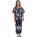 Easter bunny pattern Kids  T-Shirt and Pants Sports Set